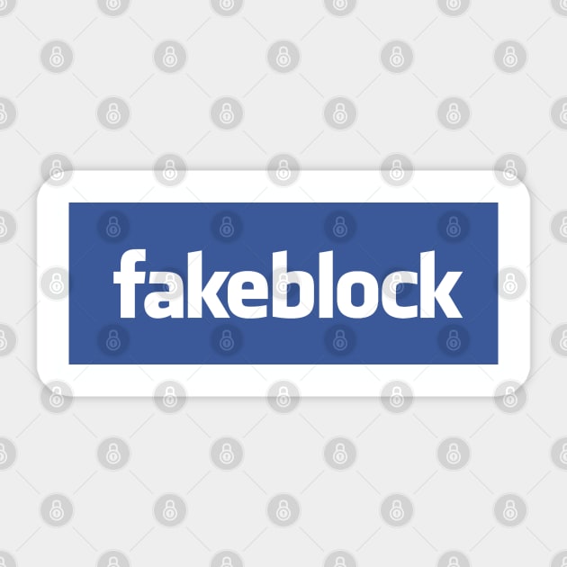 Fakeblock Sticker by Outpost